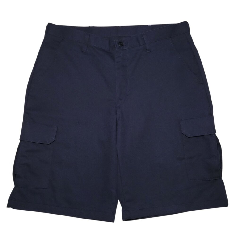 Red Kap Cargo Work Shorts Navy Blue Mens Size 36 Workwear Utility Skater - Picture 8 of 8